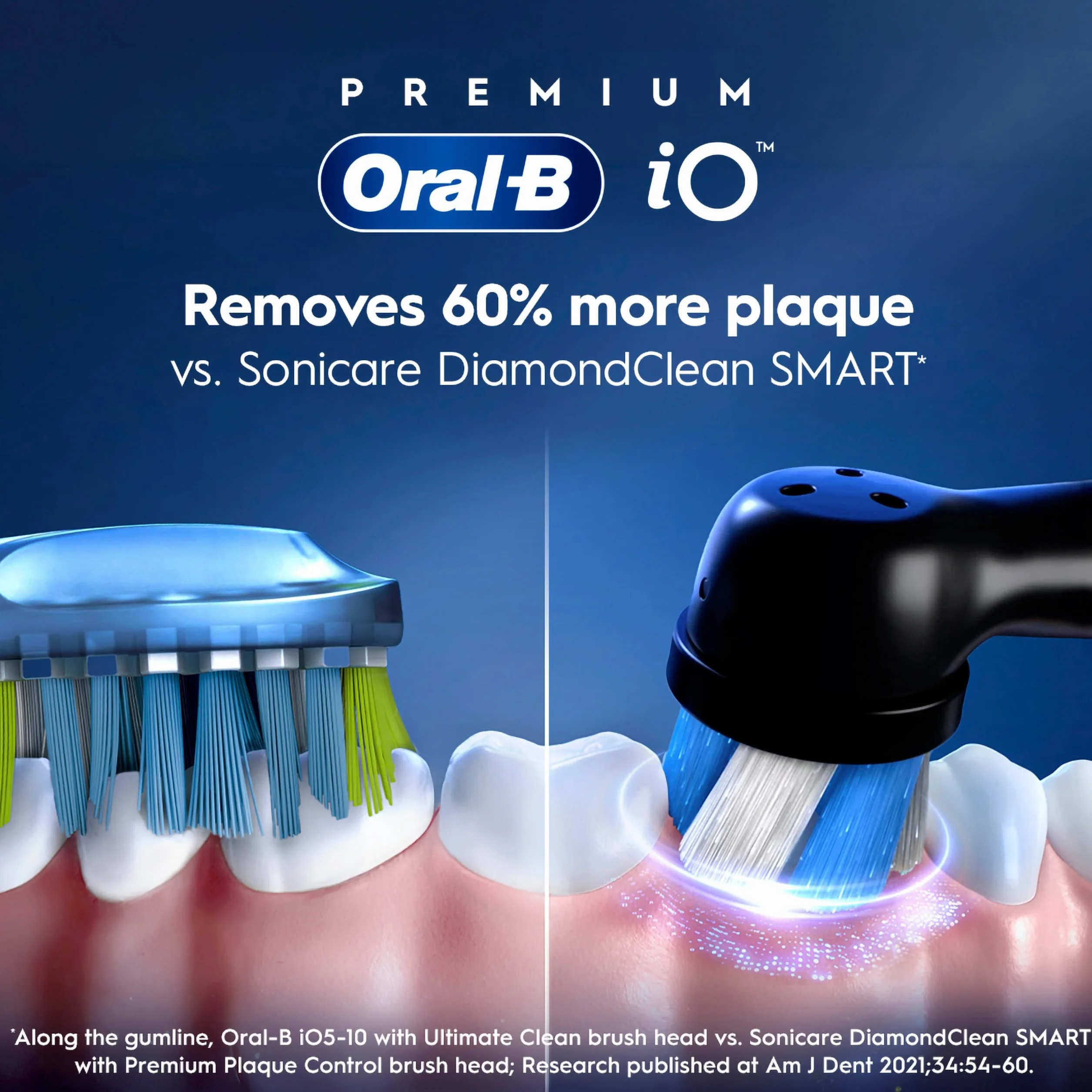 Oral-B iO Series 5 Spazzolino Elettrico con (1) Testina, Ricaricabile, Bianco