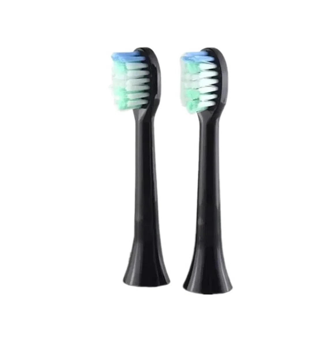 Testina di ricambio for spazzolino elettrico da 4 pezzi, compatibile con Sarmocare, spazzolino ultrasonico S100(White-4)