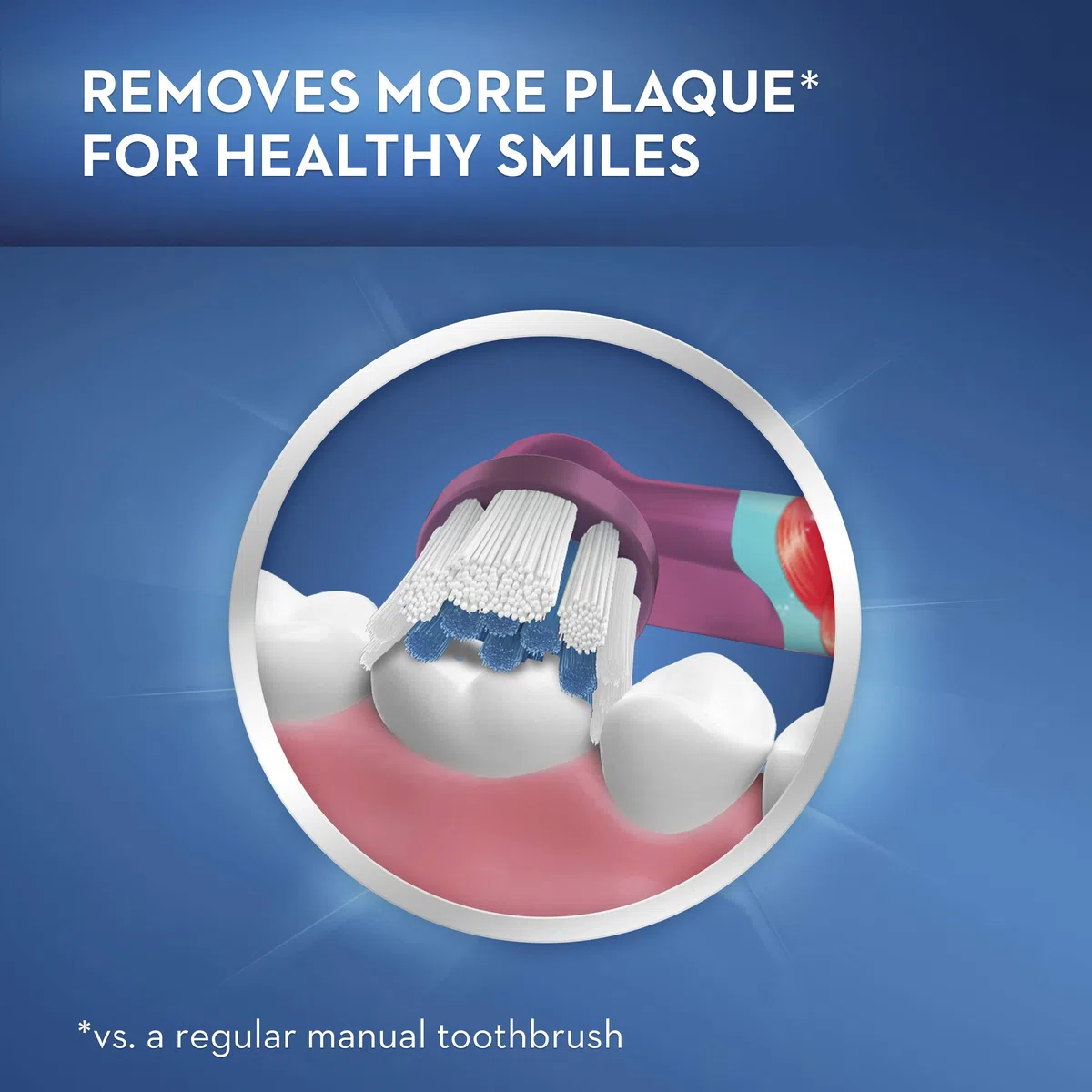 Oral-B Testine di ricambio per bambini extra morbide con principesse Disney, dai 3 anni in su, 2 pezzi