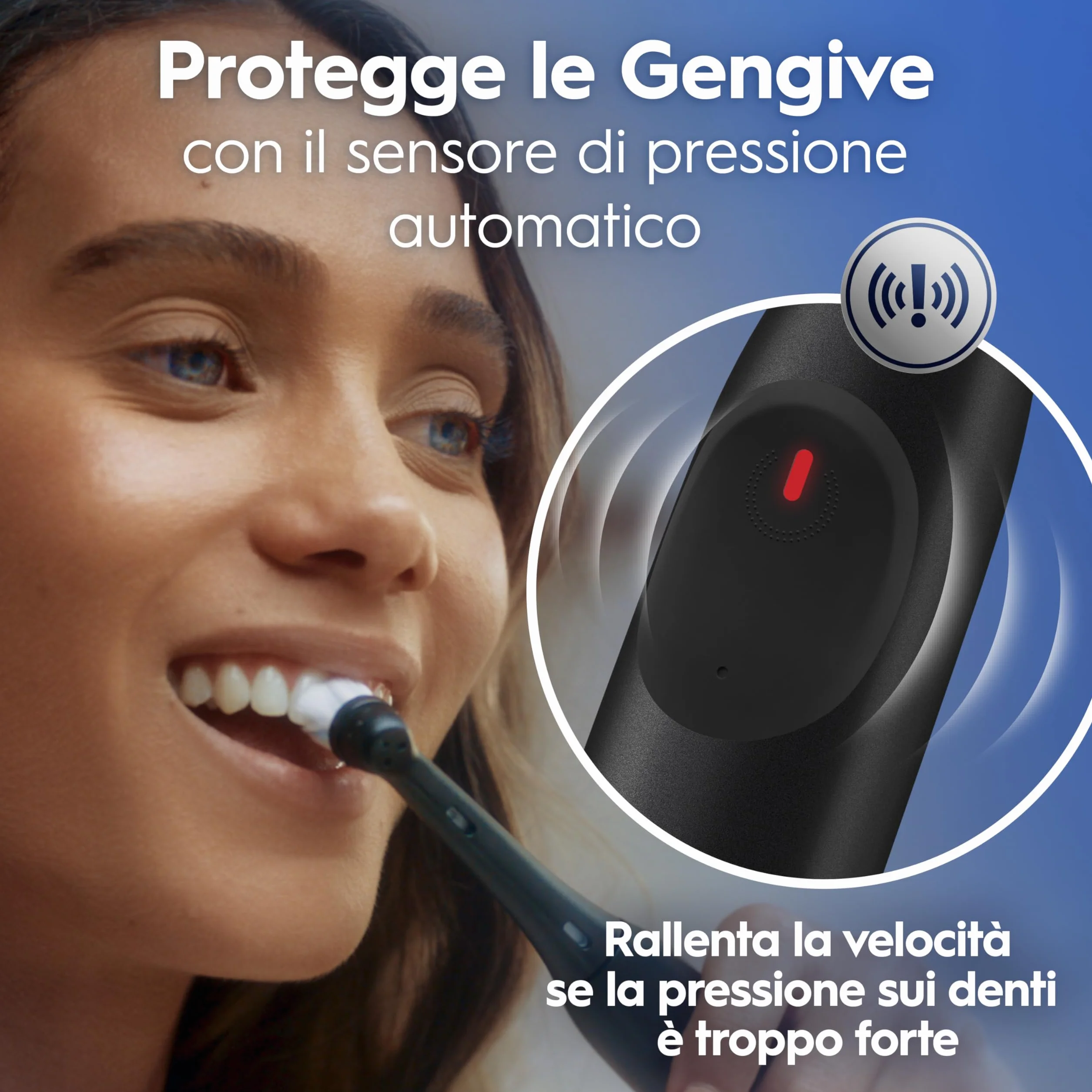 Oral-B iO 2 Spazzolino Elettrico Nero, 1 Testina Di Ricambio per Spazzolino Elettrico, Caricatore, Custodia Da Viaggio + 1 Dentifricio Oral B Advanced Rigenera Smalto, Pulizia Denti Efficace