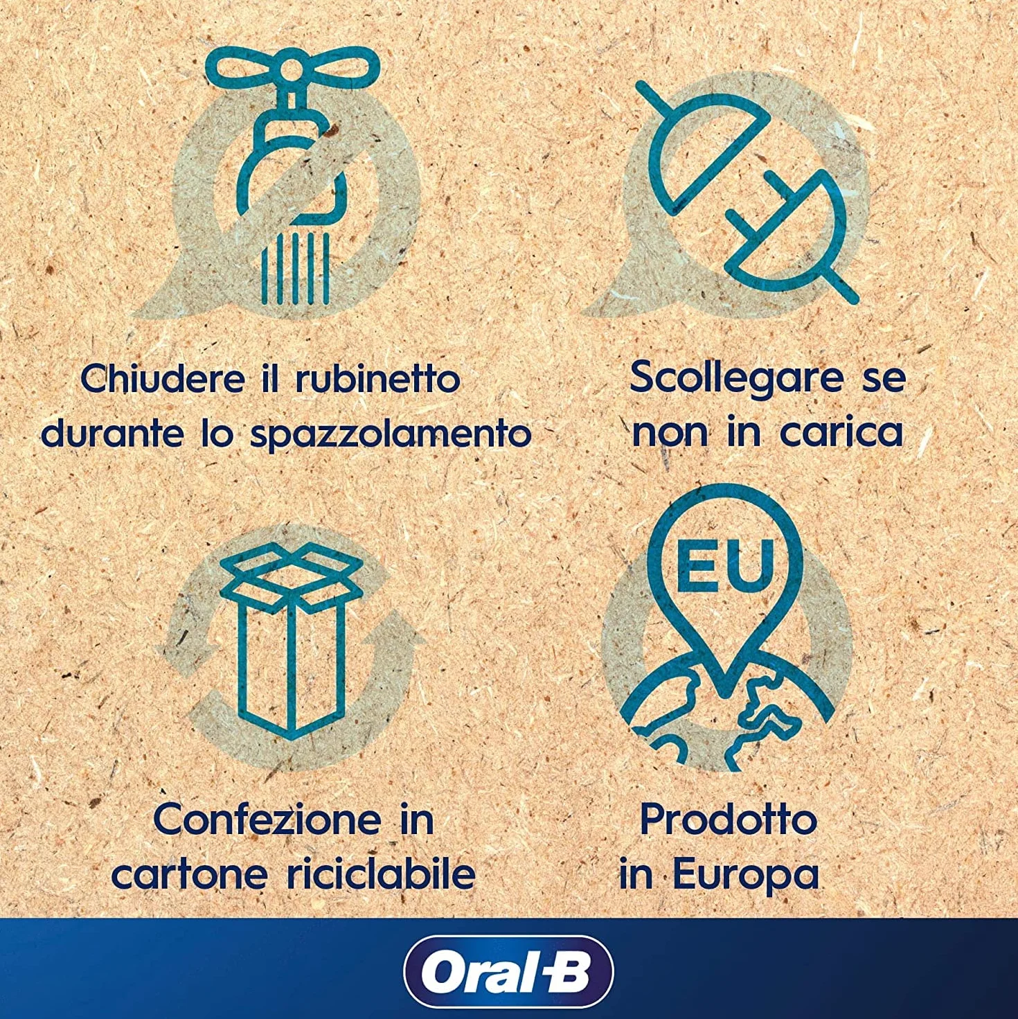 Oral-B Spazzolino Elettrico Ricaricabile Vitality Pro Nero, 1 Testina. 1 Spazzolino