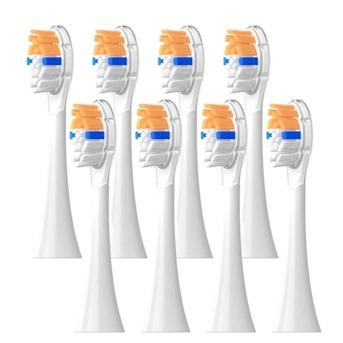 Testina di Ricambio for Spazzolino Elettrico A3. Compatibile con Philips HX6064, HX6930 E HX6730 Spazzolino Elettrico Sonico(8 Blue)