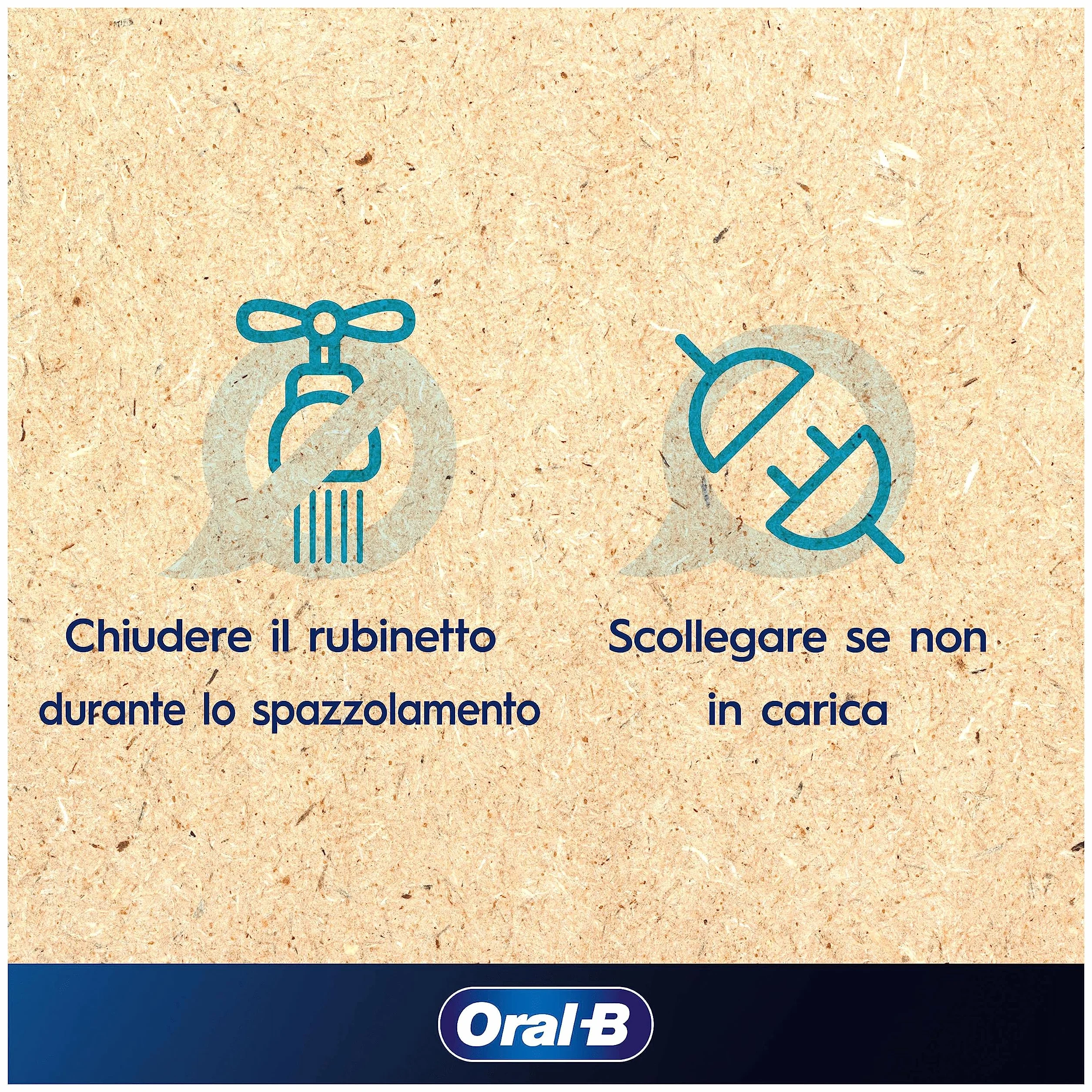 Oral-B Spazzolino Elettrico Ricaricabile Vitality Pro Nero e Blu, 2 testine. Confezione da 2 Spazzolini