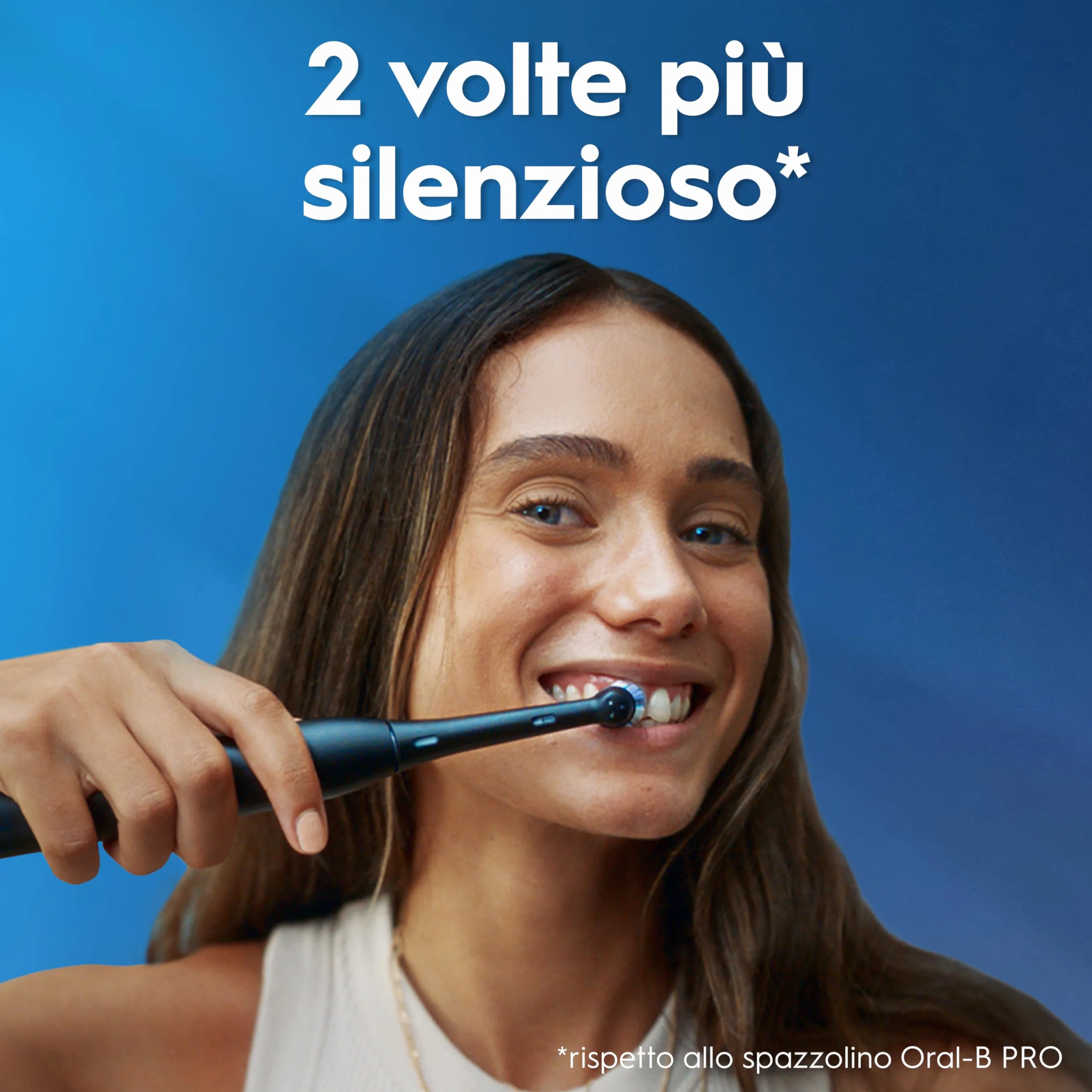 Oral-B iO 2 Spazzolino Elettrico Nero, 1 Testina Di Ricambio per Spazzolino Elettrico, Caricatore, Custodia Da Viaggio + 1 Dentifricio Oral B Advanced Rigenera Smalto, Pulizia Denti Efficace