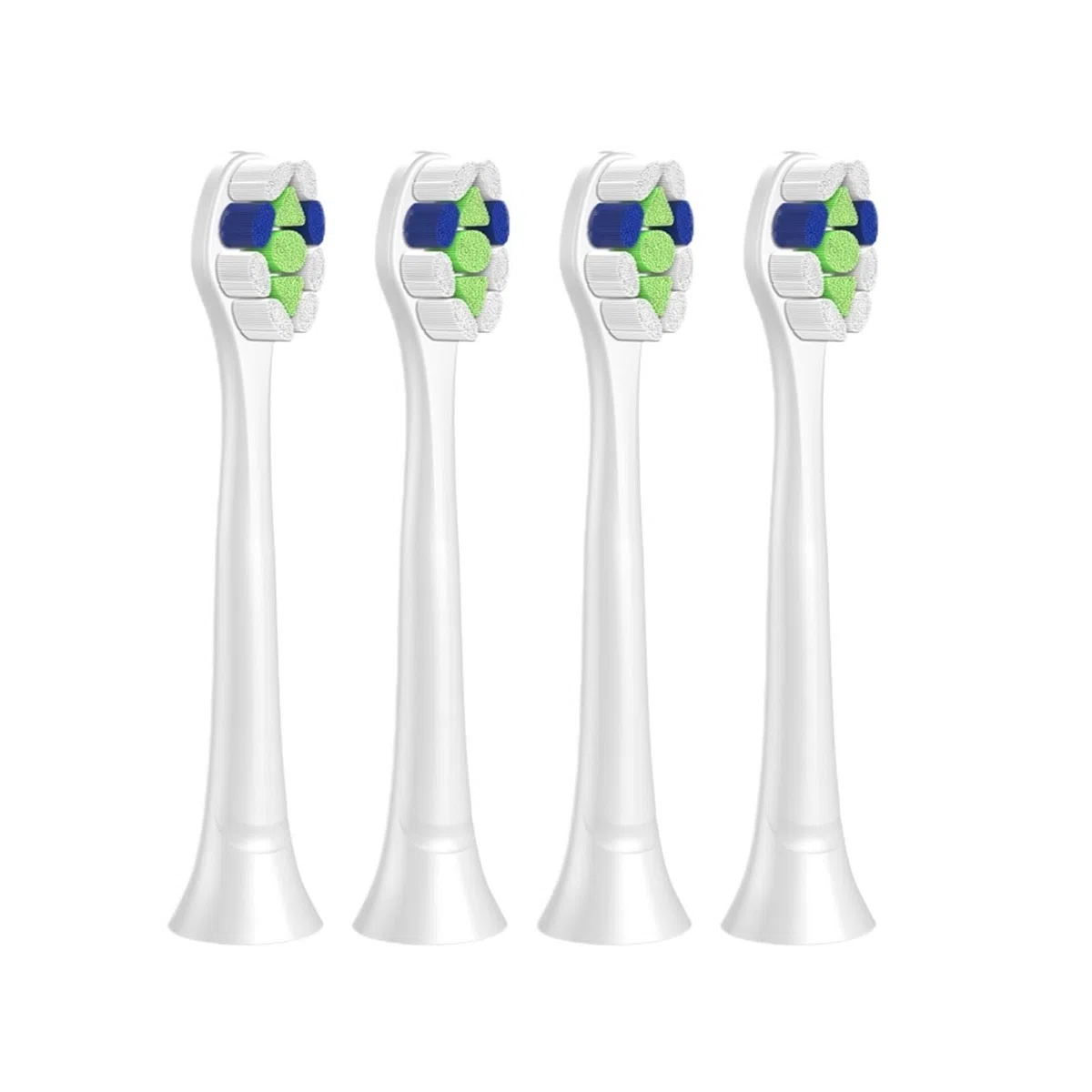 Testine di ricambio for spazzolino da 4/8 pezzi, testine Sonic Care, spazzole compatibili con l'impugnatura Sonicare(4pcs)