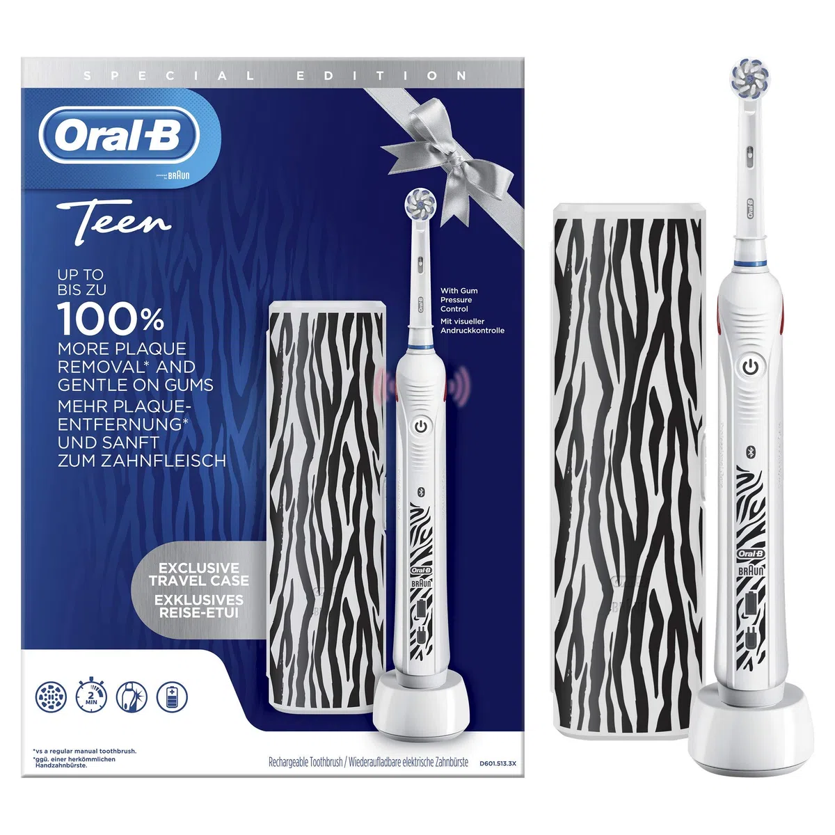 Oral-B - Spazzolino da denti elettrico, colore: Bianco