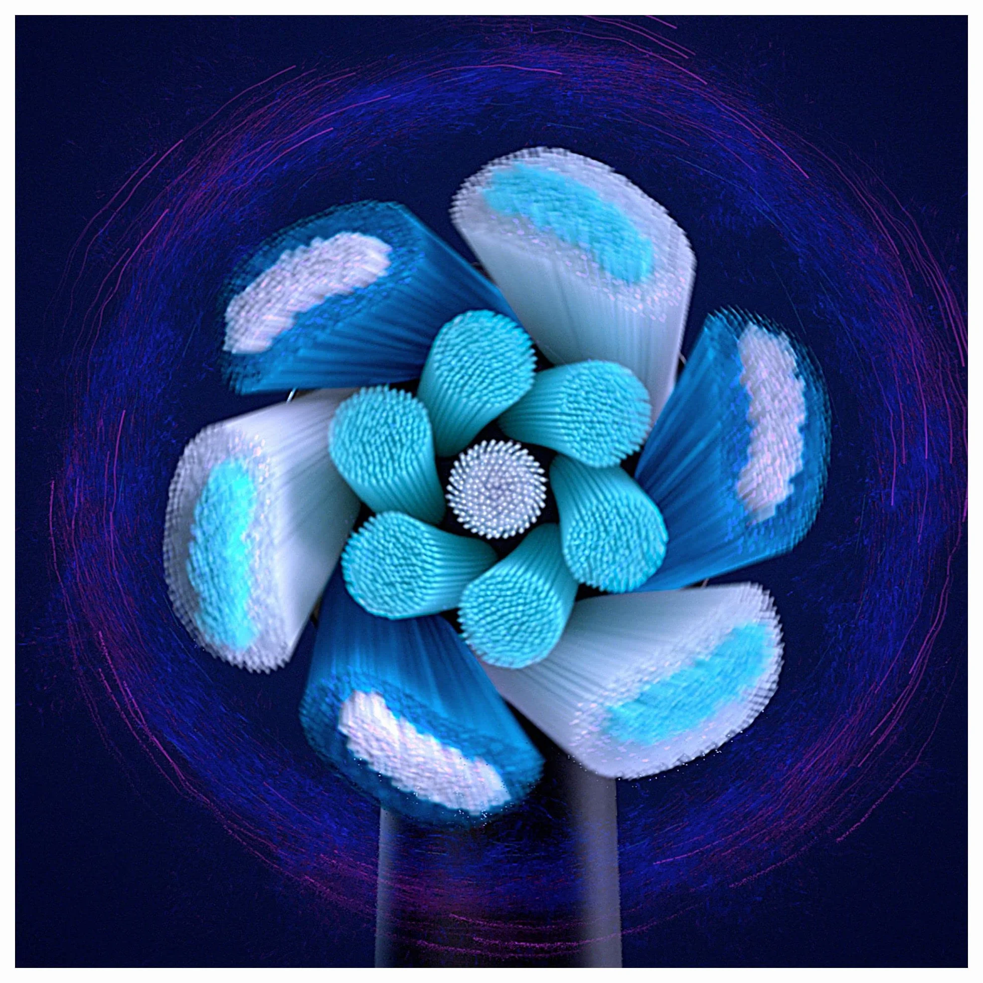 Oral-B iO Ultimate Clean Testine Spazzolino Elettrico, Confezione da 8 Testine di Ricambio Nere, Rimuove il 100% della Placca, Progettate per il tuo Oral-B iO, Adatto alla Buca delle Lettere