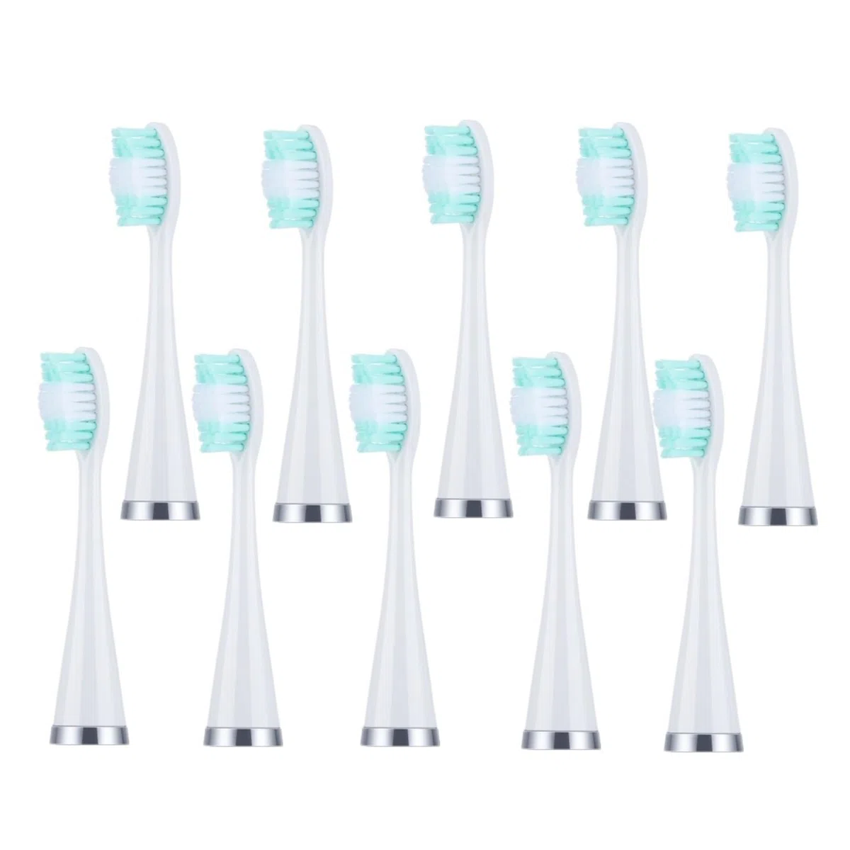 tianwandong 10/8 pezzi Testine di ricambio for spazzolino da denti for dispositivo anti-tartaro H156/M07/HC09 Testine di ricambio for spazzolino elettrico Testine for spazzolino intelligente(10PCS LC-