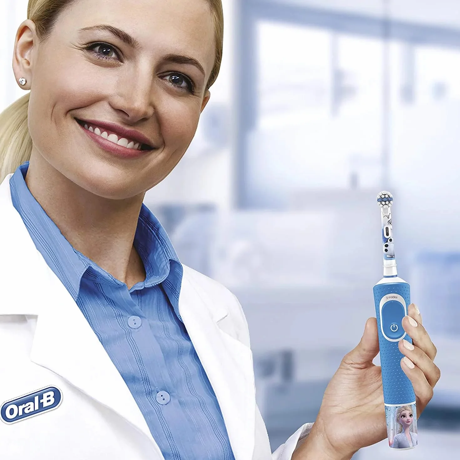 Oral-B Kids Stages Power Frozen - Set di 4 testine di ricambio