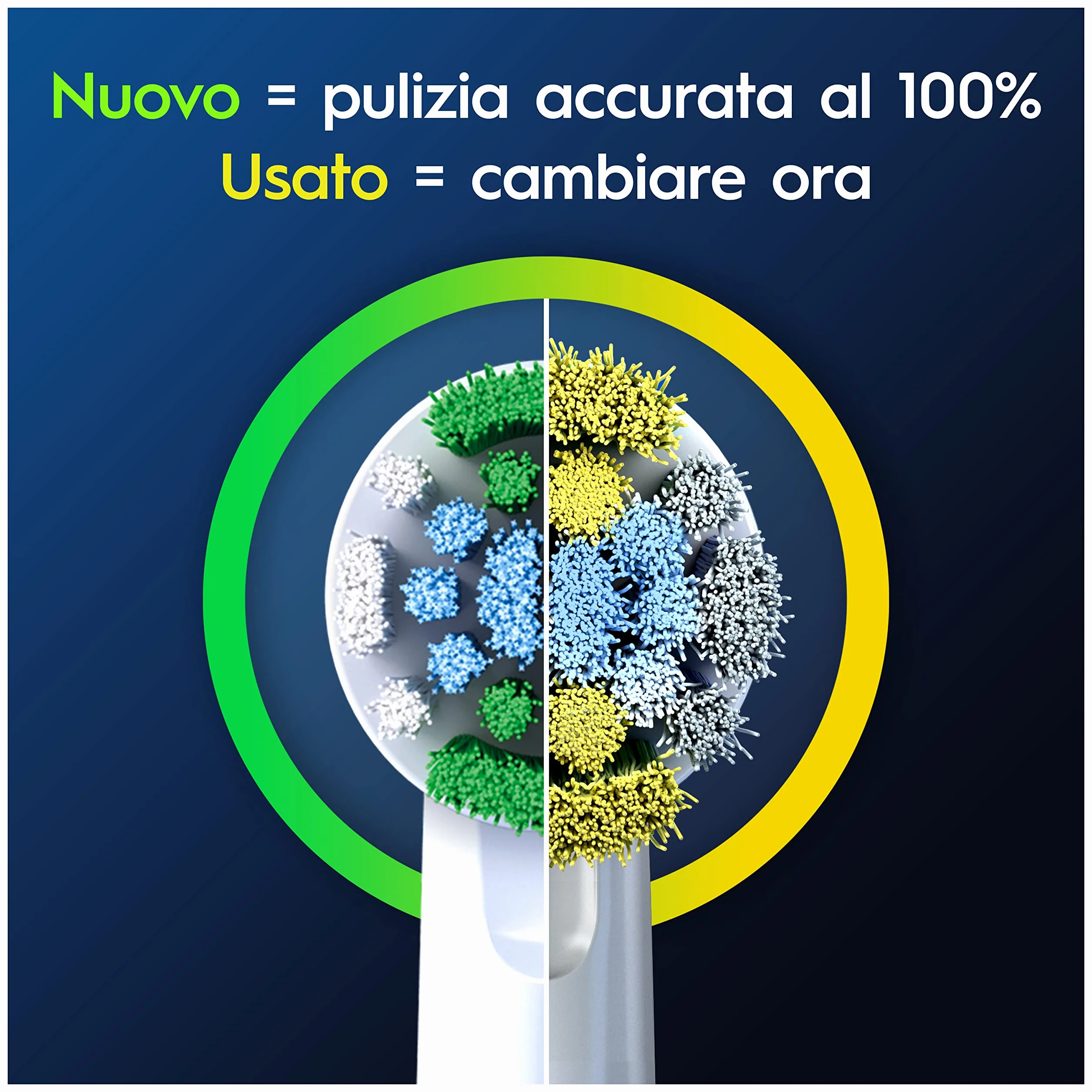 Oral-B Testine Di Ricambio per Spazzolino Elettrico Oral B, 12 Testine Pro Precision Clean, Per Una Pulizia Denti Efficace, Confezione Adatta Alla Buca Delle Lettere