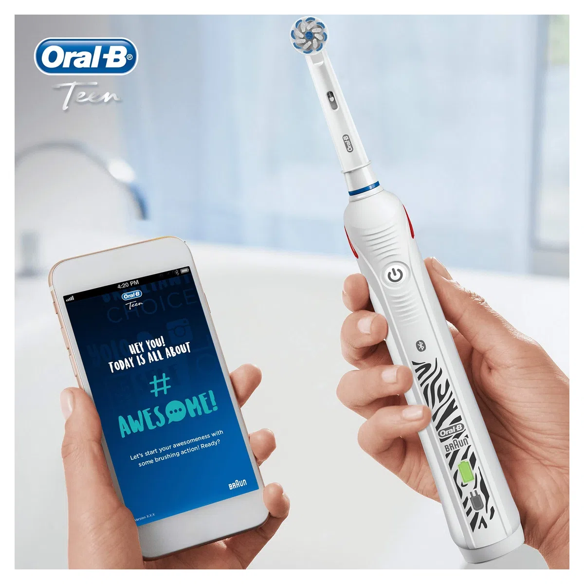 Oral-B - Spazzolino da denti elettrico, colore: Bianco