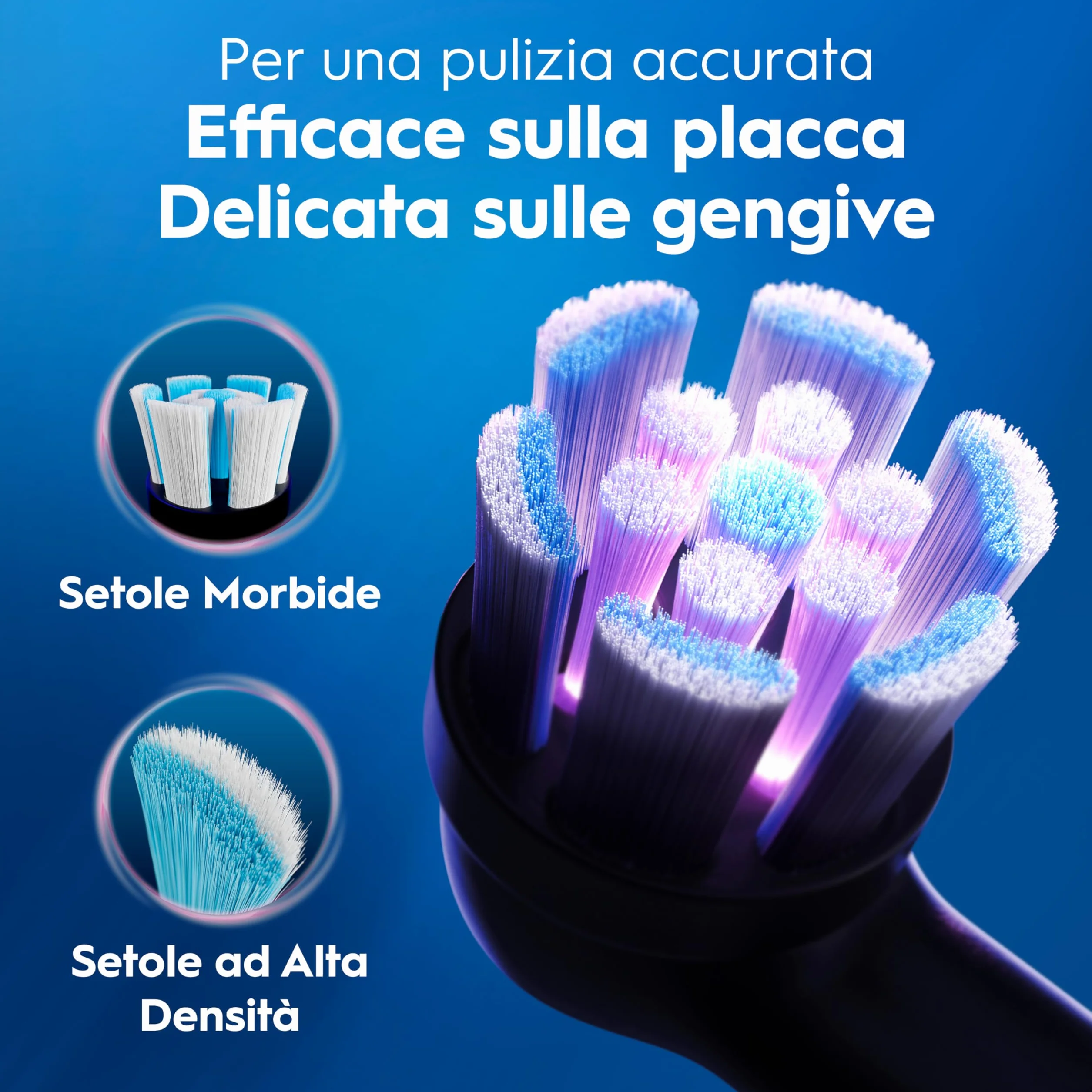 Oral-B iO 2 Spazzolino Elettrico Nero, 1 Testina Di Ricambio per Spazzolino Elettrico, Caricatore, Custodia Da Viaggio + 1 Dentifricio Oral B Advanced Rigenera Smalto, Pulizia Denti Efficace