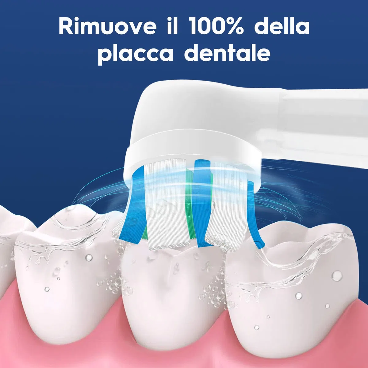 8 Testine di Ricambio Compatibili con Oral B IO 3N/3/4/5/6/7/8/9/10 Series Spazzolino elettrico IO, Testina Spazzolino Compatibile con Oral B IO Per la pulizia dei denti (Nero/Bianco)