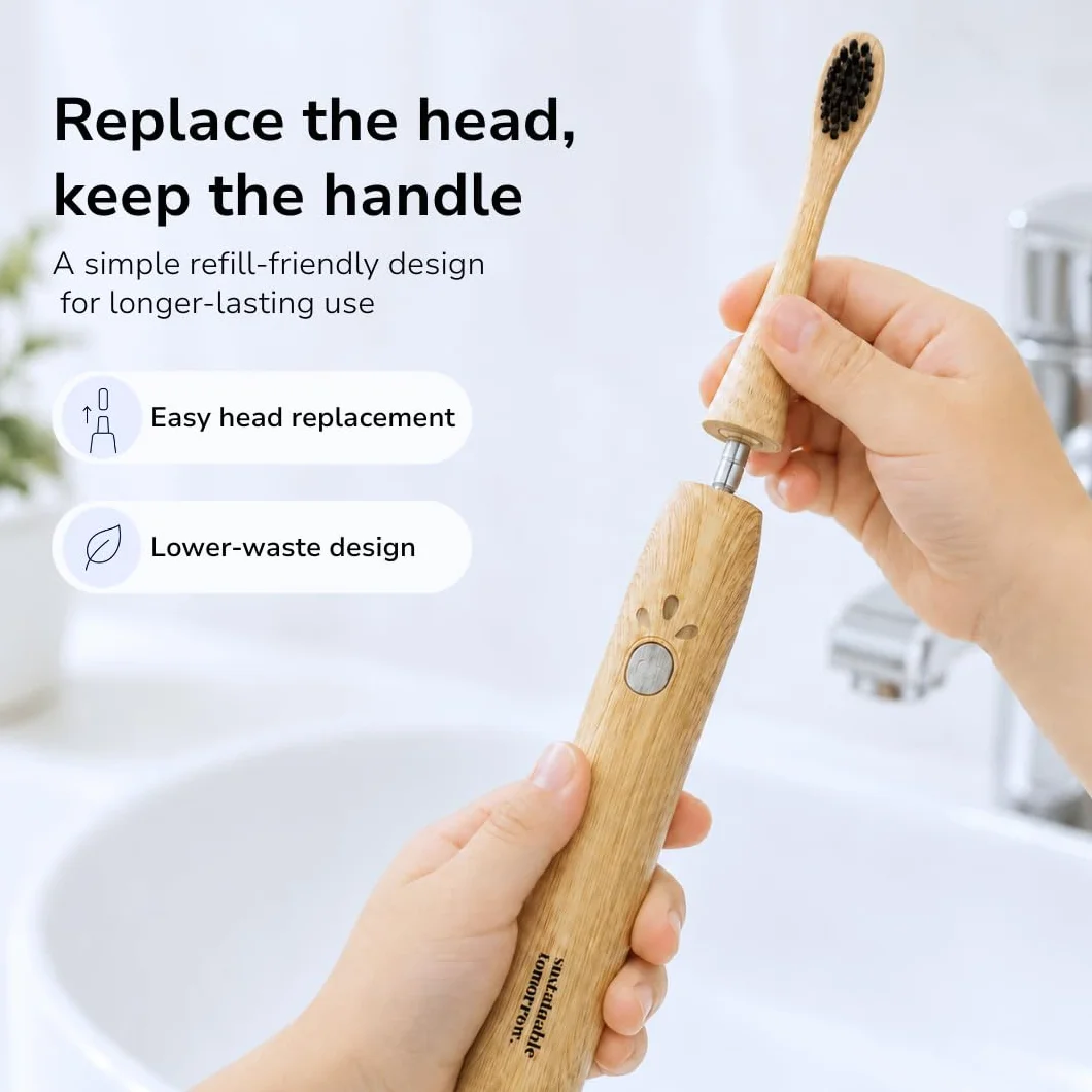 Spazzolino elettrico Junior Bamboo