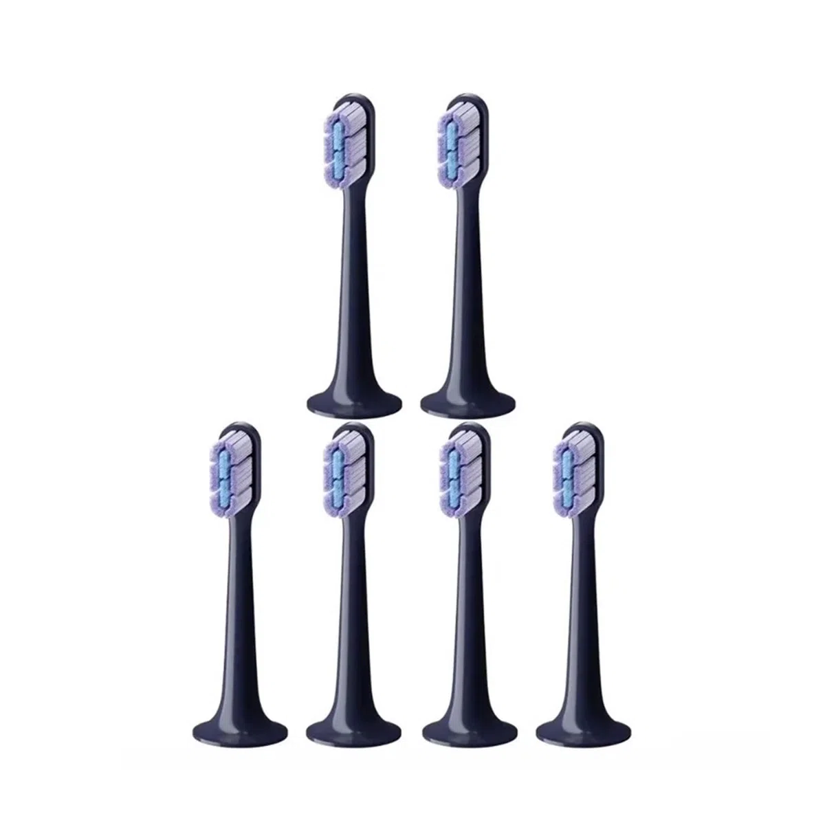 Testa Dello Spazzolino Da Denti T700 Impermeabile Con Setole Morbide Spazzola Di Ricambio 2/4/6 Pezzi(Grey)