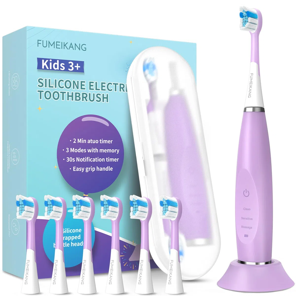 Spazzolini elettrici per bambini (PURPLE)