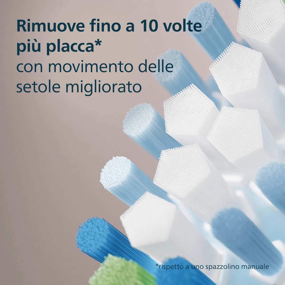 PHILIPS Sonicare C3 Premium Plaque Defence, testine di ricambio originali, bianco, confezione da 2, HX9042/87, Nuovo, 2 Testine