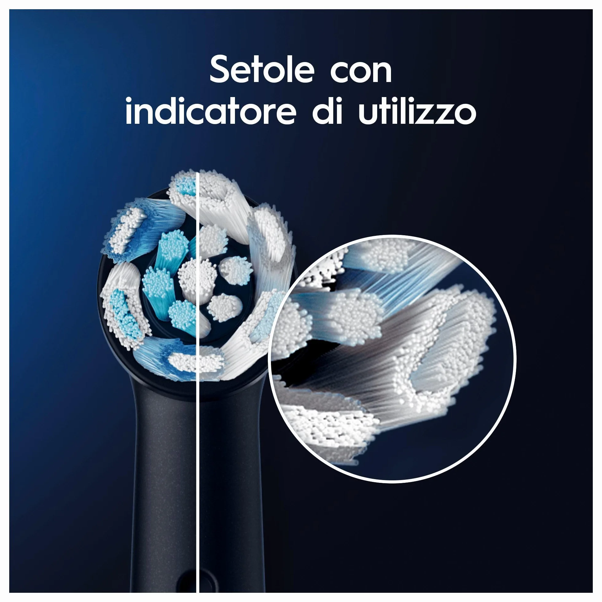 Oral-B iO Ultimate Clean Testine Spazzolino Elettrico, Confezione da 8 Testine di Ricambio Nere, Rimuove il 100% della Placca, Progettate per il tuo Oral-B iO, Adatto alla Buca delle Lettere