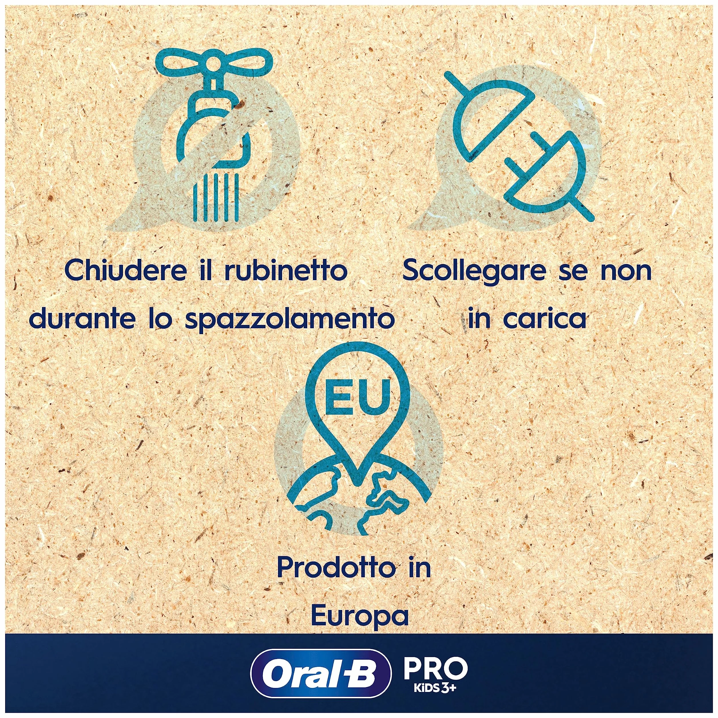 Oral-B Spazzolino Elettrico Ricaricabile Pro Kids Marvel Spiderman, 1 Testina, per Bambini da 3 Anni in Su, 1 Spazzolino