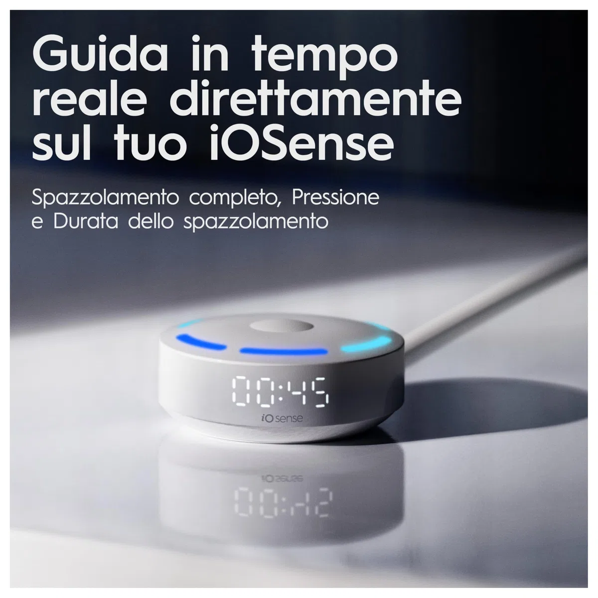 Oral-B Spazzolino Elettrico Ricaricabile iO 10 Bianco, 1 Spazzolino Elettrico, 1 Testine di Ricambio, Custodia Da Viaggio Ricaricabile, iO 10, Pulizia Denti, Sensore di Pressione, Gengive Protette